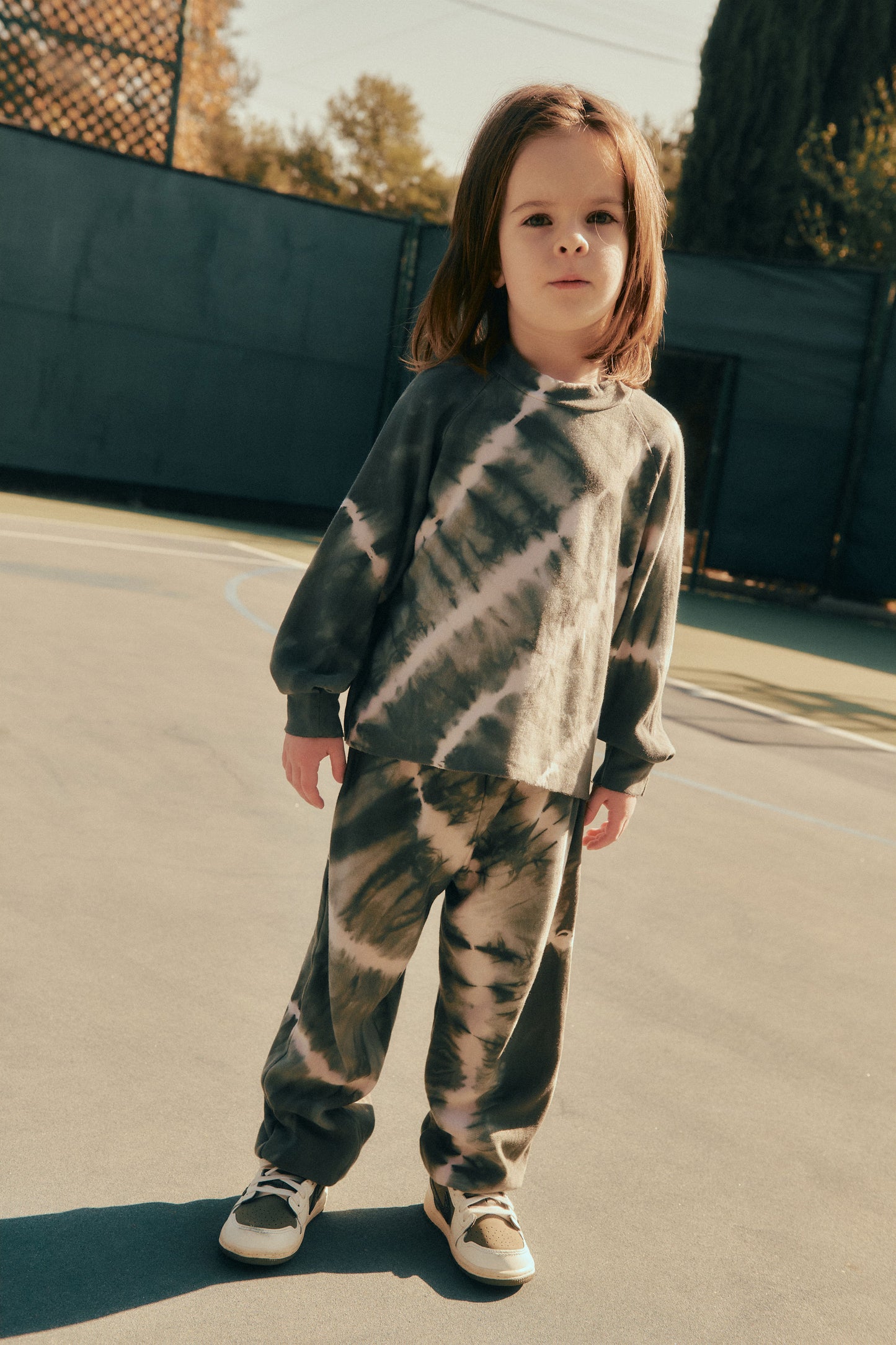 Pin Tuck Sweatpant, Grassland