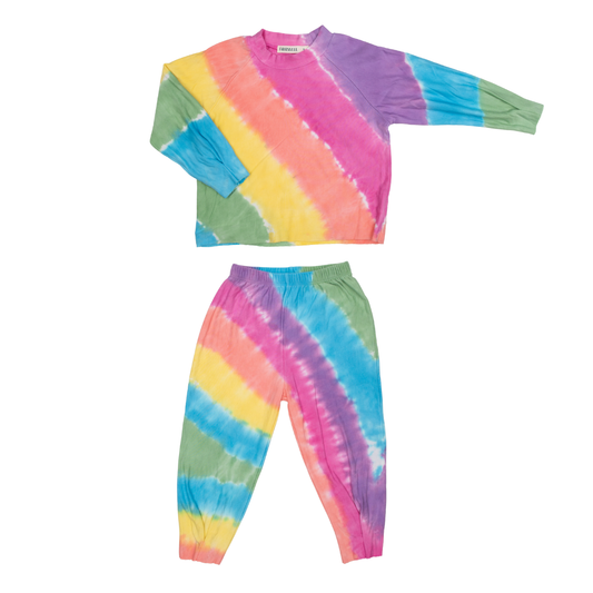 SET Suncatcher Pin Tuck Sweatshirt & Pin Tuck Sweatpant