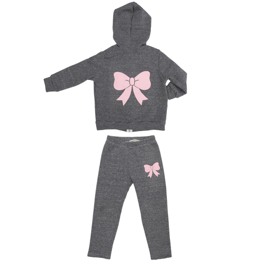 SET Bow Skater Hoodie & Luxe Legging