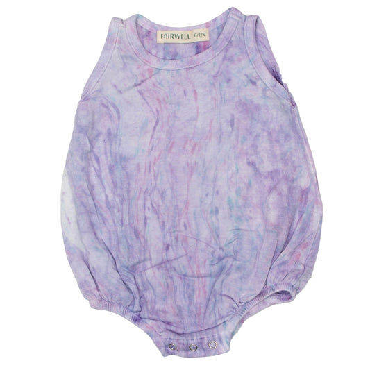 Bubble Romper, in Lilac Swirl