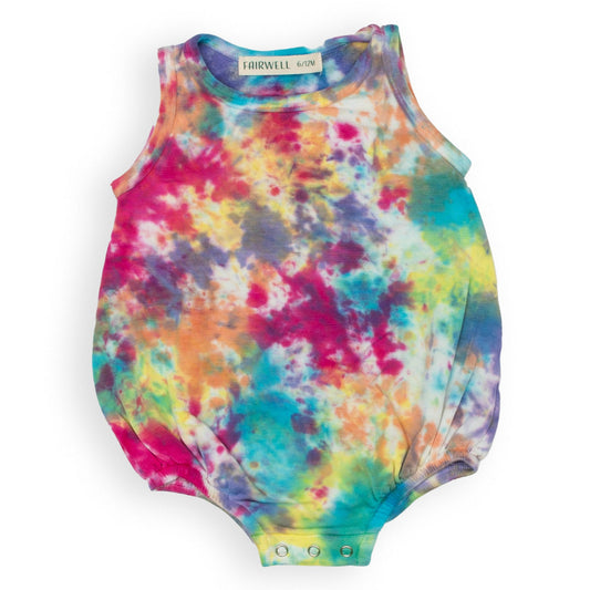 Bubble Romper, in Rainbow Sprinkles