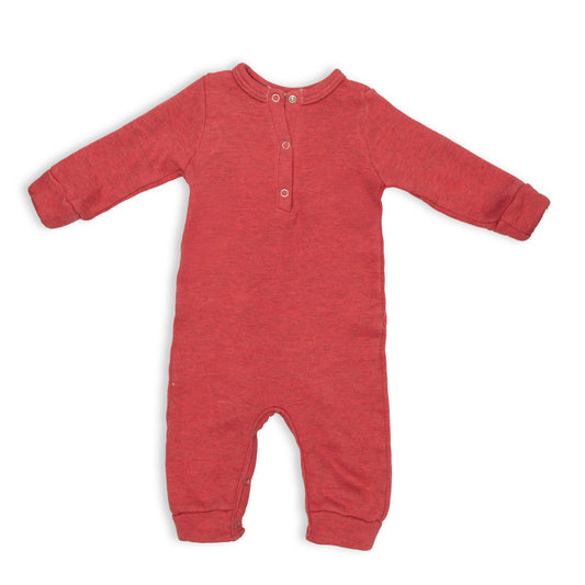 Clutch Onesie, Ash Coral