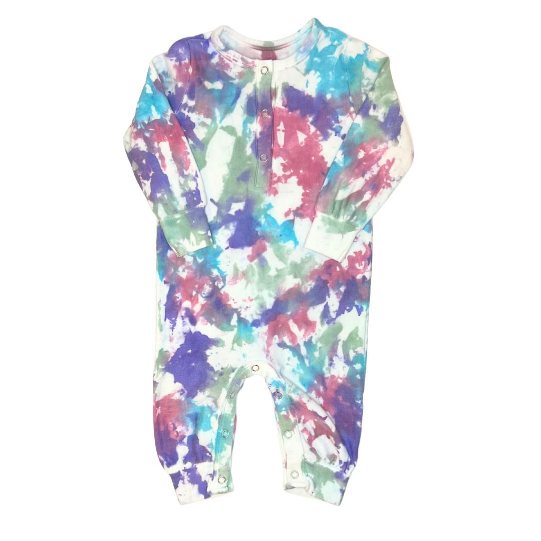 Clutch Onesie, Girl Paint