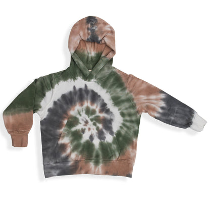 Lounge Hoodie, in Camo Spiral