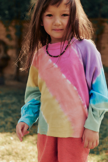 Pin Tuck Sweatshirt, Suncatcher