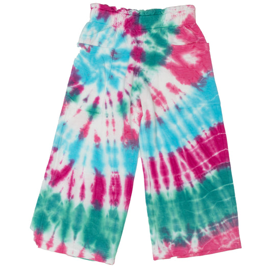 Garden Pant, in Magenta Spiral