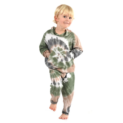 Lounge Hoodie, in Camo Spiral