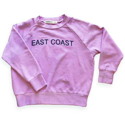 Mellow Raglan, in Lilac "East Coast"