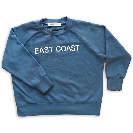 Mellow Raglan, in Navy "East Coast"