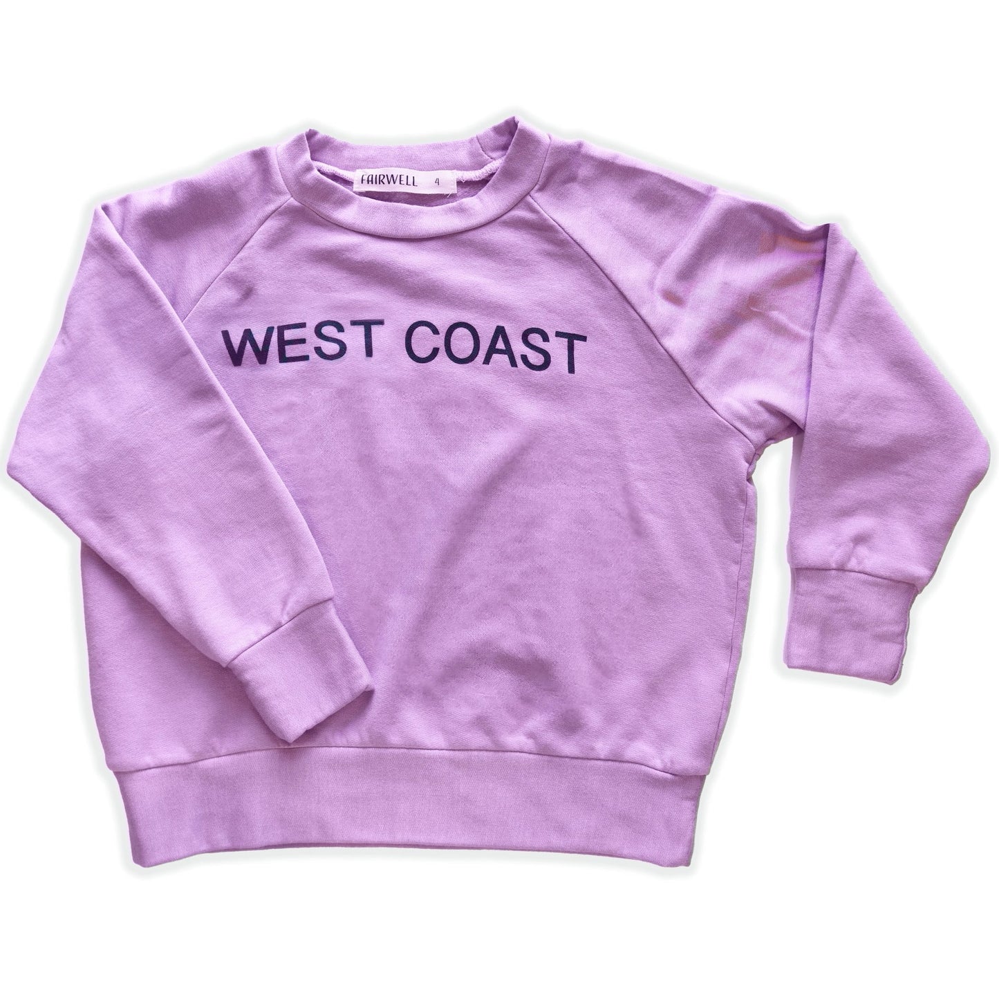 Mellow Raglan, in Lilac "West Coast"