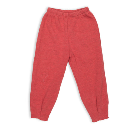 Pin Tuck Sweatpant, Ash Coral